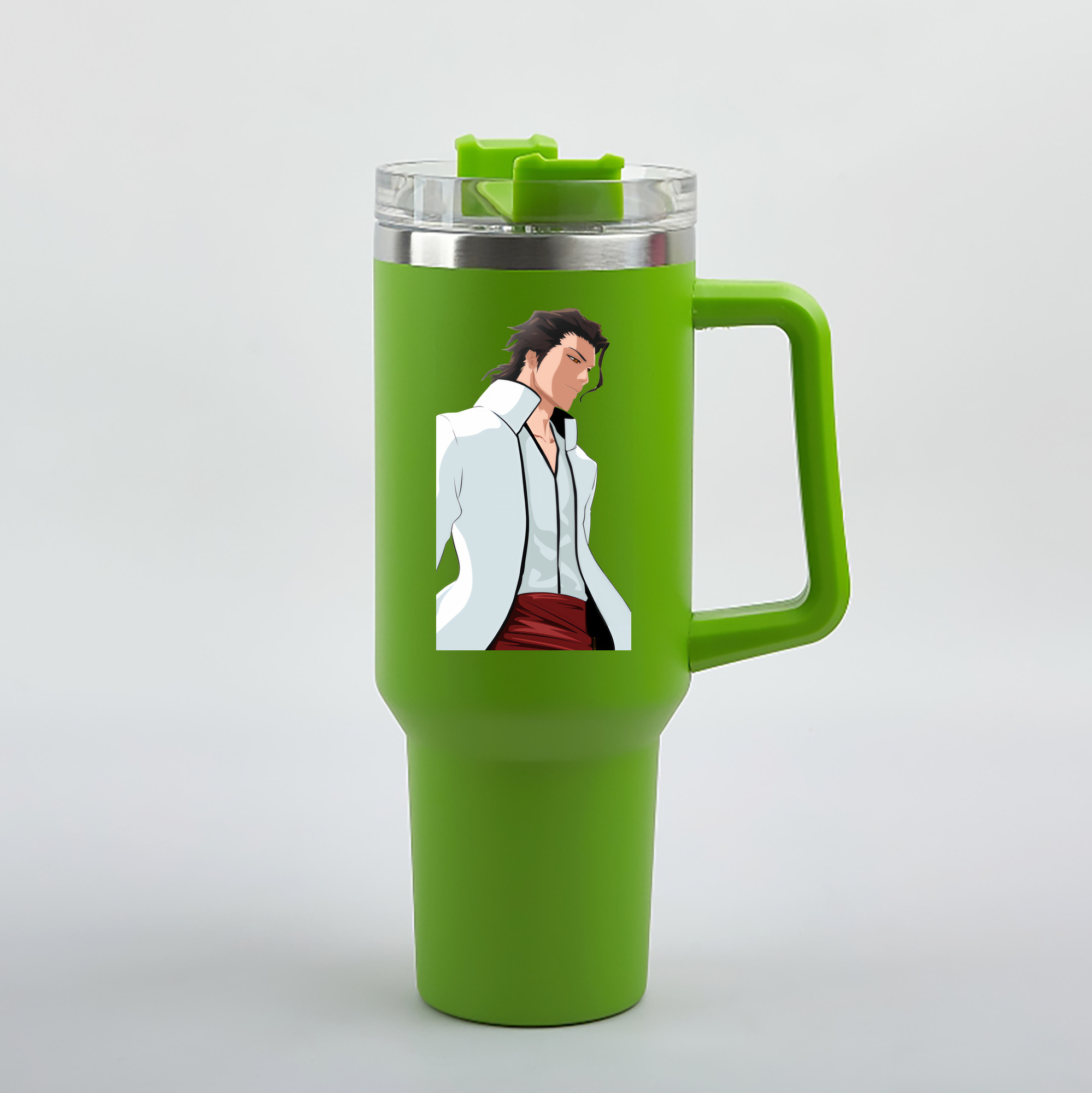 （画像用） ブリーチ 藍染 惣右介（あいぜん そうすけ） BLEACH Aizen Sousuke 1200mL車用タンブラー（カラープリント）